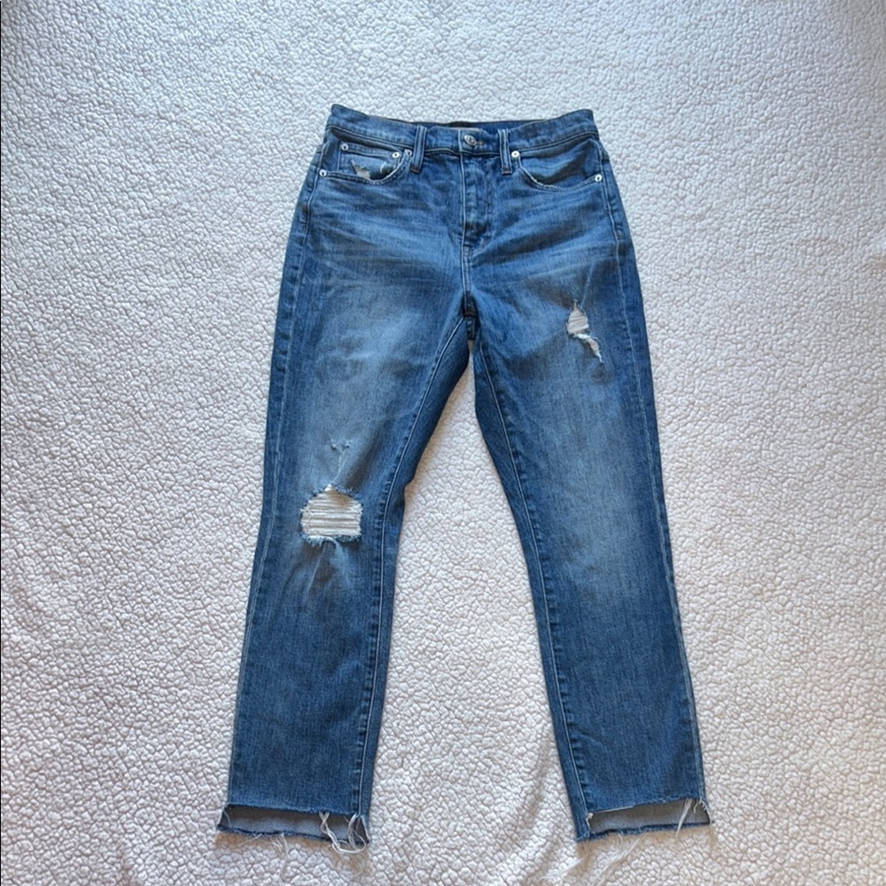 NWOT Madewell Classic Blue Straight Leg Jeans